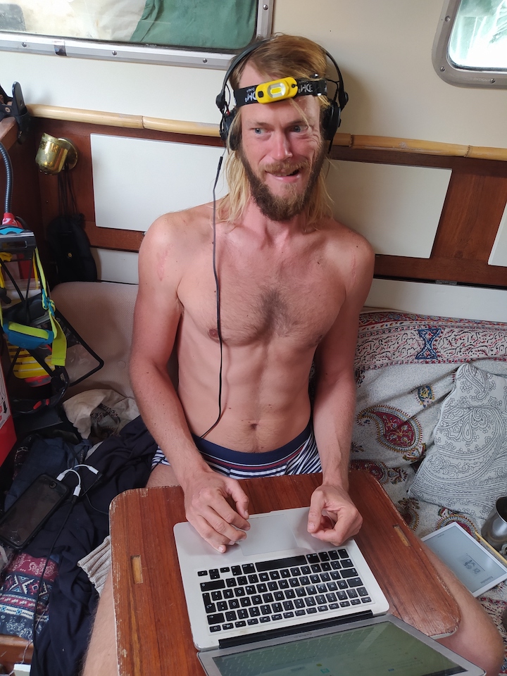Amos Groth bei der Ahnenforschung